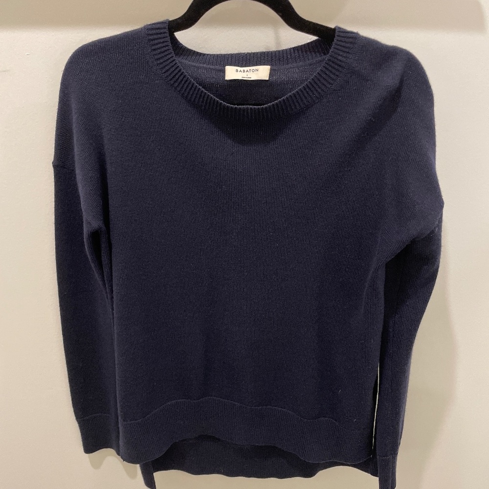 Navy Babaton Sweater | Aritzia | Size 1